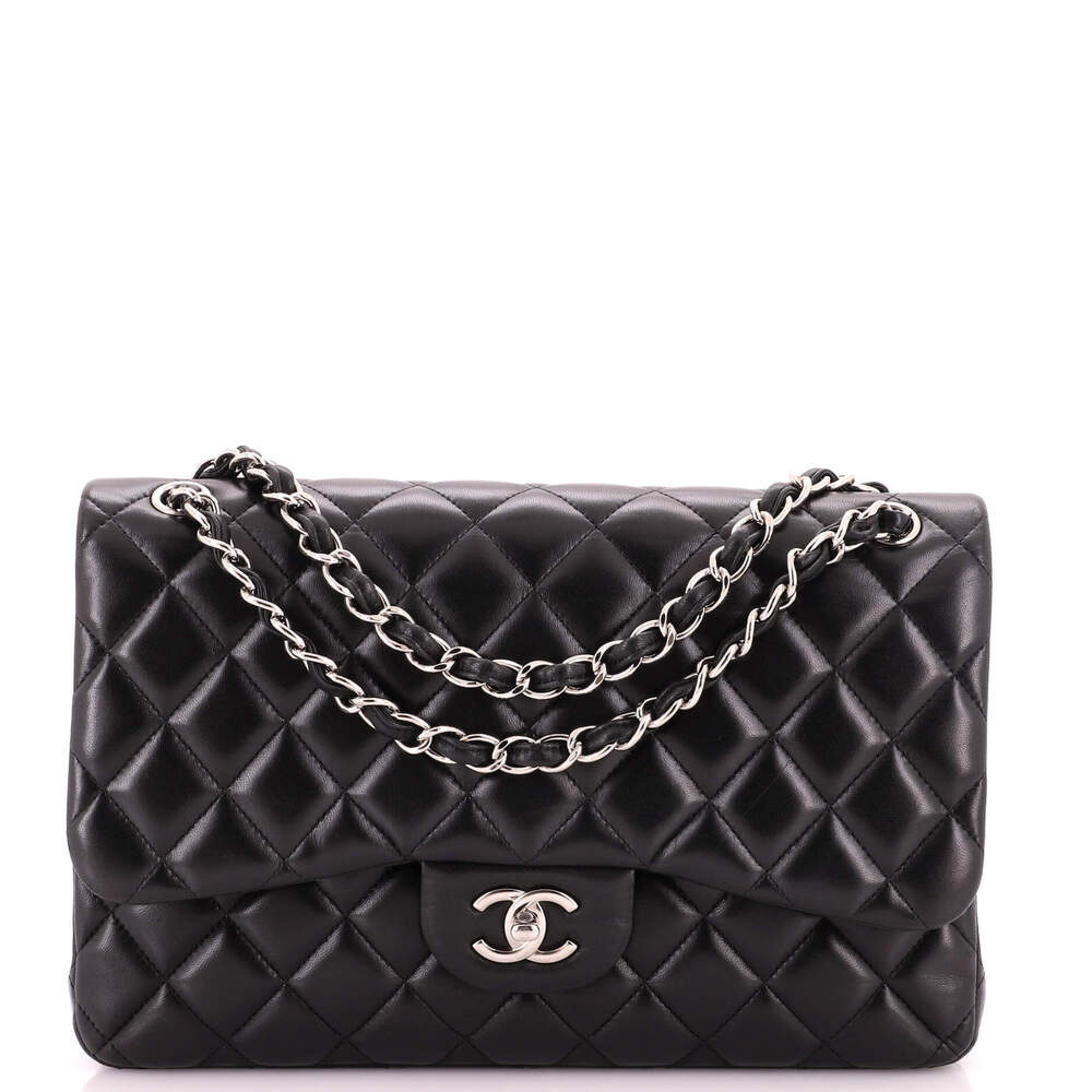 Chanel Jumbo Classic Double Flap Bag Quilted Lambskin